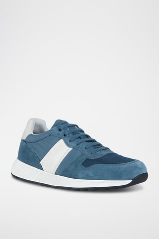 Baskets en nubuck Molveno - Bleu cobalt