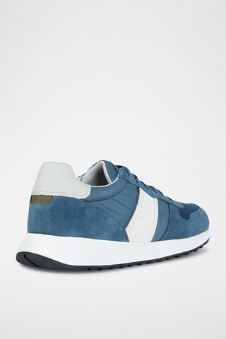 Baskets en nubuck Molveno - Bleu cobalt