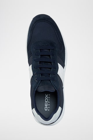 Baskets en nubuck Molveno - Bleu marine