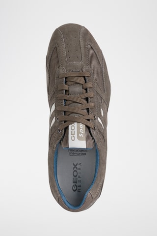 Baskets en nubuck Snake - Gris
