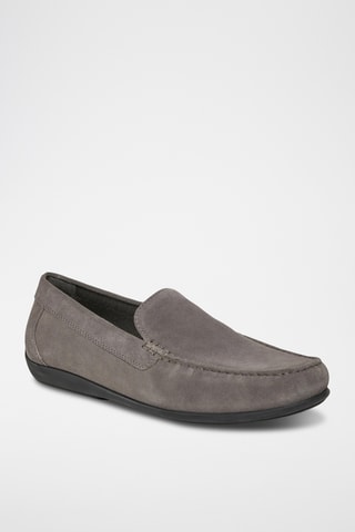 Mocassins en nubuck Ascanio - Gris foncé