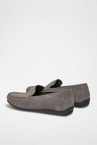 Mocassins en nubuck Ascanio - Gris foncé