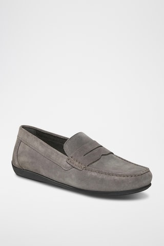 Mocassins en nubuck Ascanio - Gris
