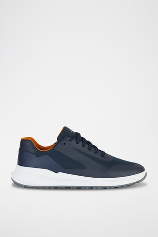 Baskets en cuir PG1X - Bleu marine