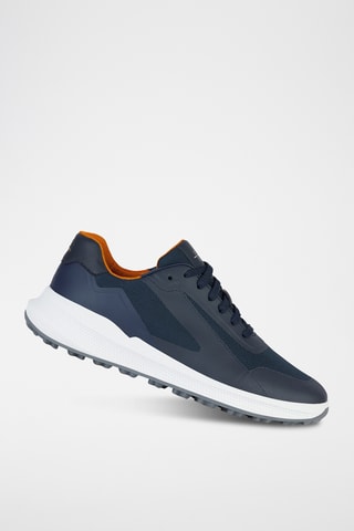 Baskets en cuir PG1X - Bleu marine