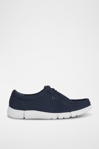 Derbys en cuir Adacter - Bleu marine