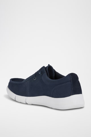 Derbys en cuir Adacter - Bleu marine