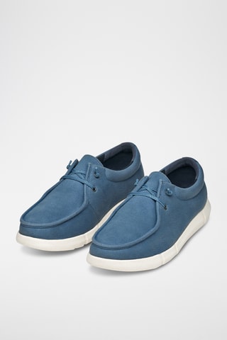 Derbys en cuir Adacter - Bleu cobalt