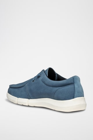 Derbys en cuir Adacter - Bleu cobalt