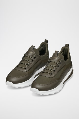 Baskets en cuir Spherica - Kaki