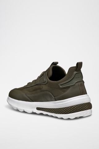 Baskets en cuir Spherica - Kaki
