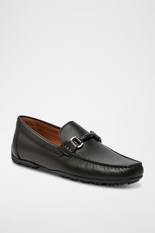 Mocassins en cuir Kosmopolis - Noir