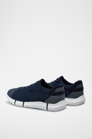 Baskets en nubuck Adacter- Bleu marine