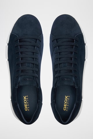 Baskets en nubuck Adacter- Bleu marine