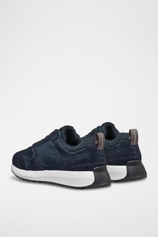 Baskets en cuir Volpiano - Bleu marine