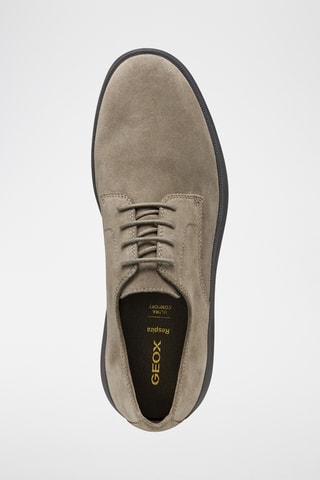 Derbys en cuir de veau nubuck Spherica - Gris