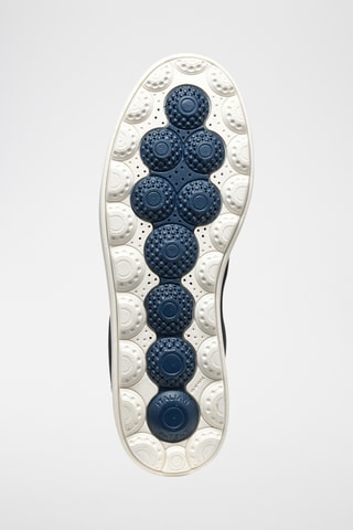 Baskets en cuir Spherica - Bleu marine