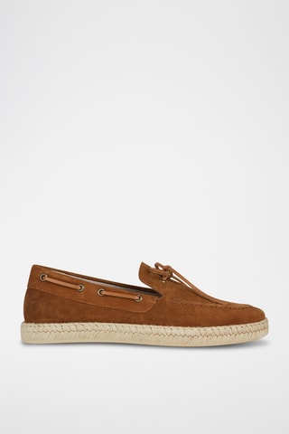 Mocassins en nubuck Ostuni - Marron foncé