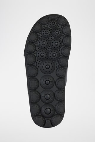 Mules en cuir nappa Spherica - Noir