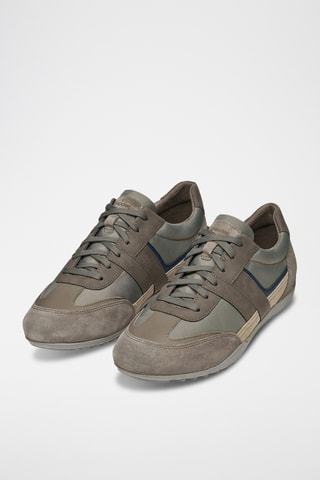 Baskets en nubuck Wells - Taupe