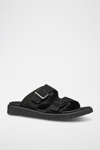 Mules en nubuck Xand - Noir