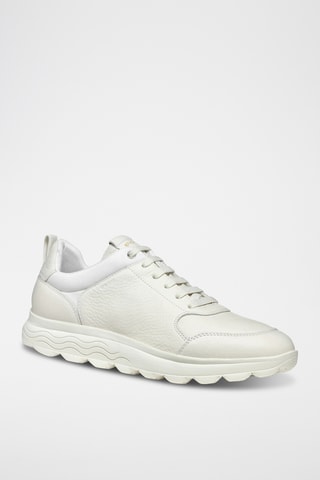 Baskets en cuir Spherica - Blanc