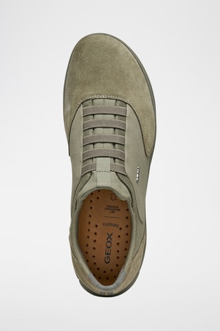 Baskets en nubuck Nebula - Vert d’eau