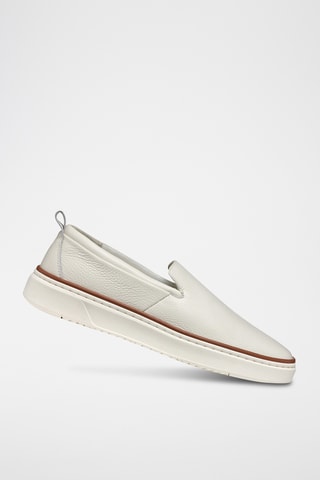 Slip-on en cuir Zackerty - Blanc