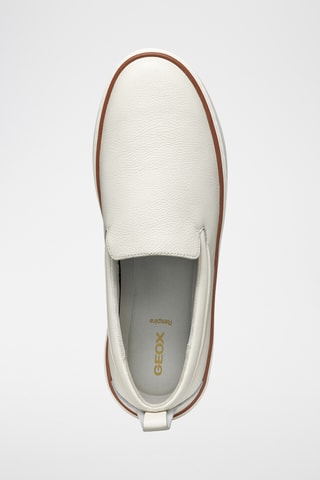 Slip-on en cuir Zackerty - Blanc