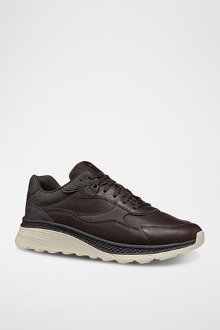 Baskets en cuir Spherica - Marron