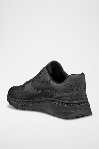 Baskets en cuir de veau Spherica - Noir