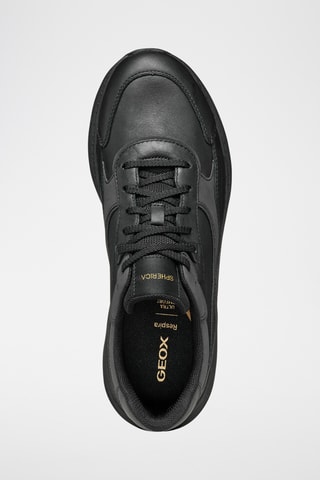 Baskets en cuir de veau Spherica - Noir