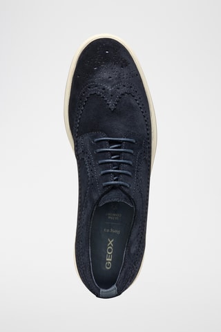 Derbys en cuir de veau Spherica - Bleu marine