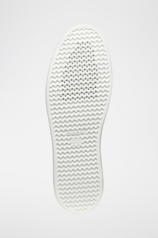 Baskets en cuir de veau nubuck Serifos - Bleu marine