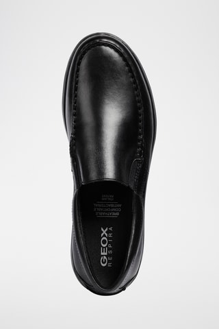 Mocassins en cuir Leitan - Noir