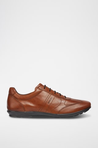Richelieus en cuir Symbole - Marron