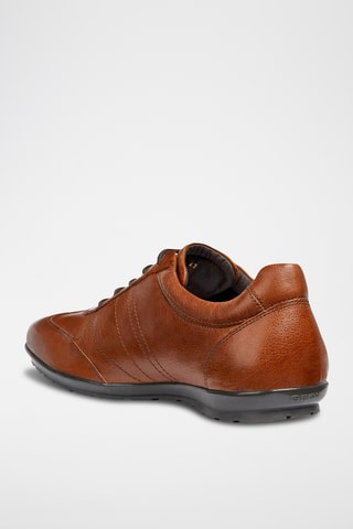 Richelieus en cuir Symbole - Marron