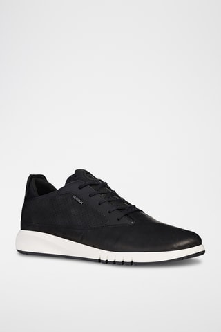 Baskets en cuir Aerantis - Noir