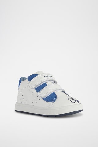 Baskets montantes en cuir Biglia - Blanc