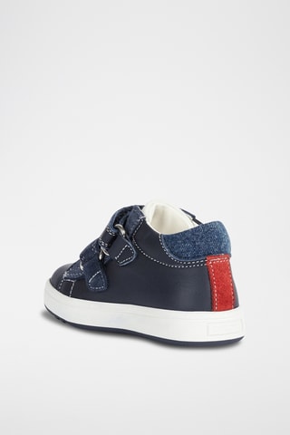 Baskets en cuir Biglia - Bleu marine