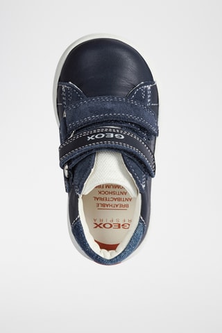 Baskets en cuir Biglia - Bleu marine