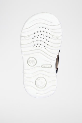 Sandales en cuir nappa Macchia - Bleu marine