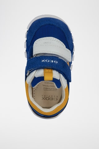 Baskets en cuir Iupidoo - Bleu roi