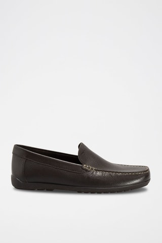 Mocassins en cuir Tivoli Marron foncé