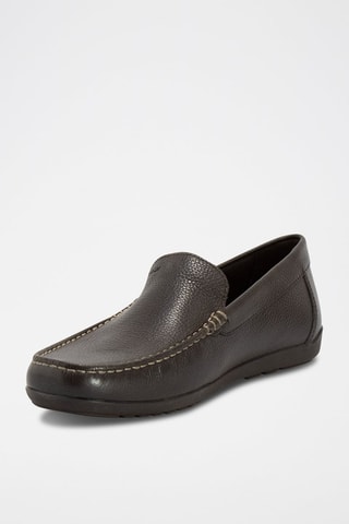 Mocassins en cuir Tivoli Marron foncé