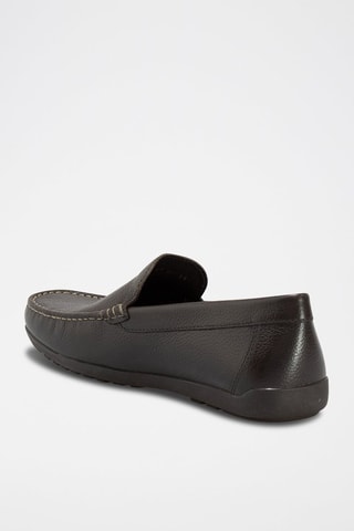 Mocassins en cuir Tivoli Marron foncé