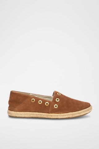 Espadrilles en nubuck Modesty Cognac