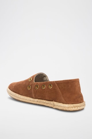 Espadrilles en nubuck Modesty Cognac