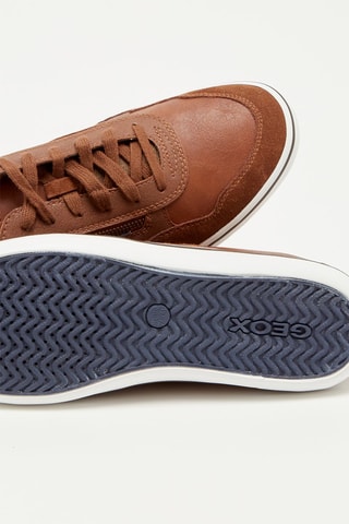 Baskets en cuir Elver Camel