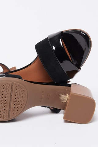 Sandales à talons en nubuck New Marykarmen - Noir